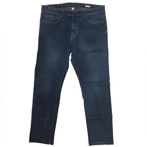 🔹 CALVIN KLEIN Men’s Slim Straight Jeans 38x32 Dark Wash 🔹